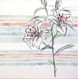 Lilies 1 by Laura Boyd, Painting, Oil on canvas