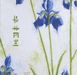 chinese iris 1 by Laura Boyd, Painting, Oil on canvas