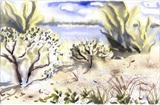 orient point state park by Laura Boyd, Painting, Watercolour on Paper